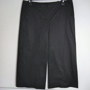 Pants (NEW) - Black Satin Cotton by Italian Designer MAGASCHONI!
